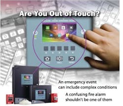 Gamewell-FCI&apos;s new S3 Series fire alarm control panel.