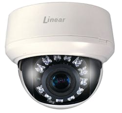 The new IP cameras offer features such as multiple video streams, H.264 video compression, vandal resistant housings, IP66 weatherization rating, wide dynamic range (WDR), auto iris control, two-way audio and PoE power. The new IP cameras offer features such as multiple video streams, H.264 video compression, vandal resistant housings, IP66 weatherization rating, wide dynamic range (WDR), auto iris control, two-way audio and PoE power.