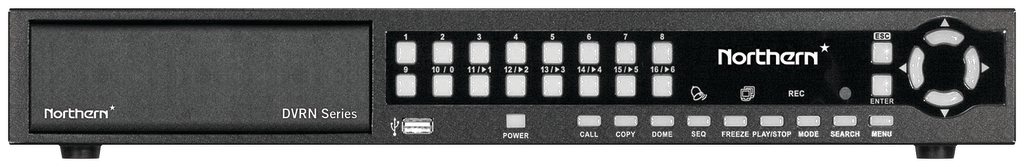 Northern, a leading provider of video surveillance products is pleased to announce the release of its new DVRN Series of H.264 DVRs. The series is packed with features and benefits, including H.264 compression, so recording is less demanding on bandwidth and disk space.