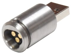 The PowerPort is a compact charger for use with all rechargeable CyberKey smart keys including the RXD II, the RXD, the RCG, and the CyberKey Blue. One side of the PowerPort fits the tip of a CyberKey. The PowerPort is a compact charger for use with all rechargeable CyberKey smart keys including the RXD II, the RXD, the RCG, and the CyberKey Blue. One side of the PowerPort fits the tip of a CyberKey.