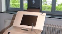 The Zetes biometric visa station features Lumidigm's fingerprint sensors. The Zetes biometric visa station features Lumidigm's fingerprint sensors.