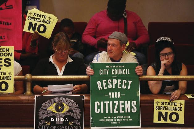 The Oakland City Council vote might have been unanimous to adopt the plan to build their surveillance center, which will be staffed 24 hours a day, but they apparently didn&apos;t coordinate the message with the public. The Oakland deployment has been one of the most contentious of any recent municipal video and security system projects in the country.