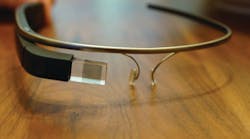 The proliferation of wearable technology, such as Google Glass pictured here, that&apos;s expected over the next several years presents opportunities as well as potential challenges when it comes to security.
