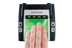 The U.S. Court of Appeals for the Federal Circuit recently upheld a International Trade Commission ruling that Suprema infringed upon a hardware patent owned by Cross Match Technologies and used in products like the L SCAN Guardian pictured here. The U.S. Court of Appeals for the Federal Circuit recently upheld a International Trade Commission ruling that Suprema infringed upon a hardware patent owned by Cross Match Technologies and used in products like the L SCAN Guardian pictured here.