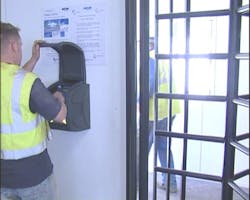 Schlage's biometric hand readers were used at the Olympic Park construction site in London, enrolled 81,000 people and handled over 30 million transactions, throughout the five year build program. Schlage's biometric hand readers were used at the Olympic Park construction site in London, enrolled 81,000 people and handled over 30 million transactions, throughout the five year build program.