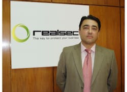 Sebastian Munoz, the CEO of REALSEC. Sebastian Munoz, the CEO of REALSEC.