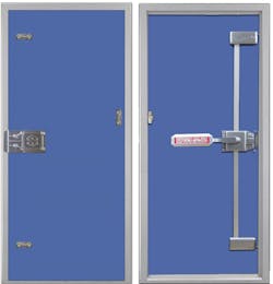 Trident Multi -Point Locks provide multi-point deadbolt locking with maximum, time proven resistance to break-ins. Code compliant, single motion exiting retracts all moving bolts simultaneously, as opposed to the use of slide bolts, drop bars, padlocks, etc., which violate building and fire safety codes. Trident Multi -Point Locks provide multi-point deadbolt locking with maximum, time proven resistance to break-ins. Code compliant, single motion exiting retracts all moving bolts simultaneously, as opposed to the use of slide bolts, drop bars, padlocks, etc., which violate building and fire safety codes.