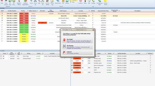 A screenshot of PPM 2000&apos;s Perspective incident management software.