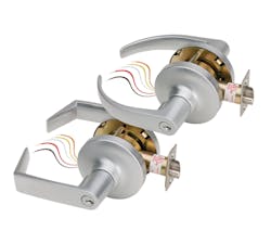 SDC’s ElectraTM Pro Z7200 Electrified Cylindrical Locksets with standard Request-to-Exit Output are ideal for openings in commercial, industrial and institutional facilities. SDC’s ElectraTM Pro Z7200 Electrified Cylindrical Locksets with standard Request-to-Exit Output are ideal for openings in commercial, industrial and institutional facilities.