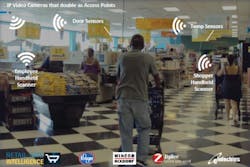 Kroger and eInfochips are demonstrating the new Retail Site Intelligence platform this week at ISC West. Kroger and eInfochips are demonstrating the new Retail Site Intelligence platform this week at ISC West.