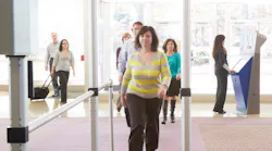 SRI International's Iris on the Move N-Glance biometric system has been integrated with AMAG Technology's Symmetry v7.0.1 access software.