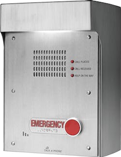 The ETP-SML surface mount is constructed of vandal-resistant stainless steel and features a protective hood designed to withstand outdoor elements. The unit is durable enough to house an emergency phone on a wall or a pole. The ETP-SML surface mount is constructed of vandal-resistant stainless steel and features a protective hood designed to withstand outdoor elements. The unit is durable enough to house an emergency phone on a wall or a pole.