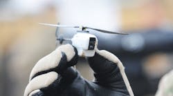 A Black Hornet nano helicopter UAV used by the British Army. A Black Hornet nano helicopter UAV used by the British Army.