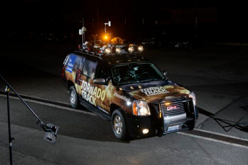 Iluminar's super long range IR919 series LED infrared lights have been deployed by The Weather Channel's Tornado Track crew.