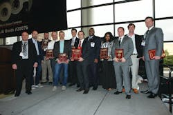 Security Dealer & Integrator magazine recognized the top 10 companies in its third annual Fast50 rankings at a ceremony at ISC West on Wednesday. Security Dealer & Integrator magazine recognized the top 10 companies in its third annual Fast50 rankings at a ceremony at ISC West on Wednesday.