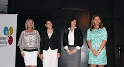 The 2014 WSC Women of the Year included Nancy Royalty (Sonitrol), Silvia Fraser (City of Toronto), Kelly Bond (Alarm Capital Alliance) and Lindsey Martin-Nez (BadgePass). The 2014 WSC Women of the Year included Nancy Royalty (Sonitrol), Silvia Fraser (City of Toronto), Kelly Bond (Alarm Capital Alliance) and Lindsey Martin-Nez (BadgePass).