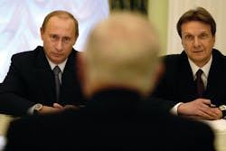 Russian President Vladimir Putin, left, bears much of the responsibility for the downing of Malaysia Airlines Flight 17 due to his support of pro-Russia separatists in eastern Ukraine. Russian President Vladimir Putin, left, bears much of the responsibility for the downing of Malaysia Airlines Flight 17 due to his support of pro-Russia separatists in eastern Ukraine.