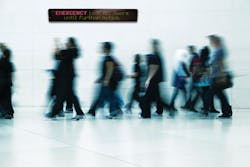 Schoolcorridoremergencysignb 11590905 Schoolcorridoremergencysignb 11590905