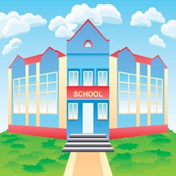 Bigstock Vector Modern School 11604952 Bigstock Vector Modern School 11604952