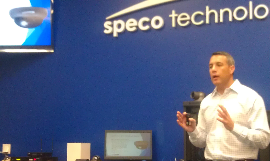 Speco Technologies' VP of Sales and Marketing TJ Dickson.