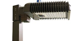 Spaulding Lighting’s popular Cimarron LED fixture (CL1) controlled by the Integrated TOTUS Surveillance Platform (iTSP) with a built-in Axis Communications multi-megapixel IP video surveillance camera (AXIS M3027-PVE). Spaulding Lighting’s popular Cimarron LED fixture (CL1) controlled by the Integrated TOTUS Surveillance Platform (iTSP) with a built-in Axis Communications multi-megapixel IP video surveillance camera (AXIS M3027-PVE).