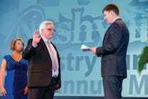 Marshall Marinace was sworn in as the new president of the Electronic Security Association at ESX in June.