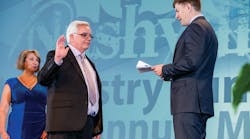 Marshall Marinace was sworn in as the new president of the Electronic Security Association at ESX in June.