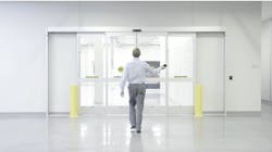 Using a smartphone and Bluetooth technology, a user can access a door while on the move and at a distance. Using a smartphone and Bluetooth technology, a user can access a door while on the move and at a distance.