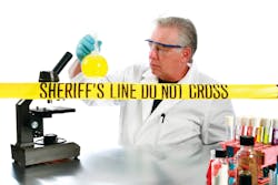 Identifying the nature of biological material present on evidence from a crime scene can shed light on the circumstances. Biological materials in the form of bodily fluids such as blood, semen, and saliva, or tissues such as skin, each contain unique proteins that can identify a particular sample. Unfortunately, protein detection techniques are variable and labor intensive. They’re also imperfect, as they’re not able to conclusively detect all bodily fluids and tissues. Identifying the nature of biological material present on evidence from a crime scene can shed light on the circumstances. Biological materials in the form of bodily fluids such as blood, semen, and saliva, or tissues such as skin, each contain unique proteins that can identify a particular sample. Unfortunately, protein detection techniques are variable and labor intensive. They’re also imperfect, as they’re not able to conclusively detect all bodily fluids and tissues.