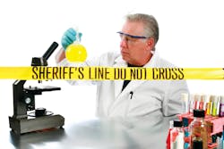Identifying the nature of biological material present on evidence from a crime scene can shed light on the circumstances. Biological materials in the form of bodily fluids such as blood, semen, and saliva, or tissues such as skin, each contain unique proteins that can identify a particular sample. Unfortunately, protein detection techniques are variable and labor intensive. They&rsquo;re also imperfect, as they&rsquo;re not able to conclusively detect all bodily fluids and tissues.