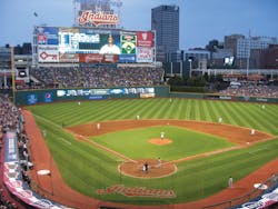 The Indians' IT staff monitors the datacenter operations for the Indians’ facility at Progressive Field, as well as the team's training facility in Goodyear, Ariz. The Indians' IT staff monitors the datacenter operations for the Indians’ facility at Progressive Field, as well as the team's training facility in Goodyear, Ariz.