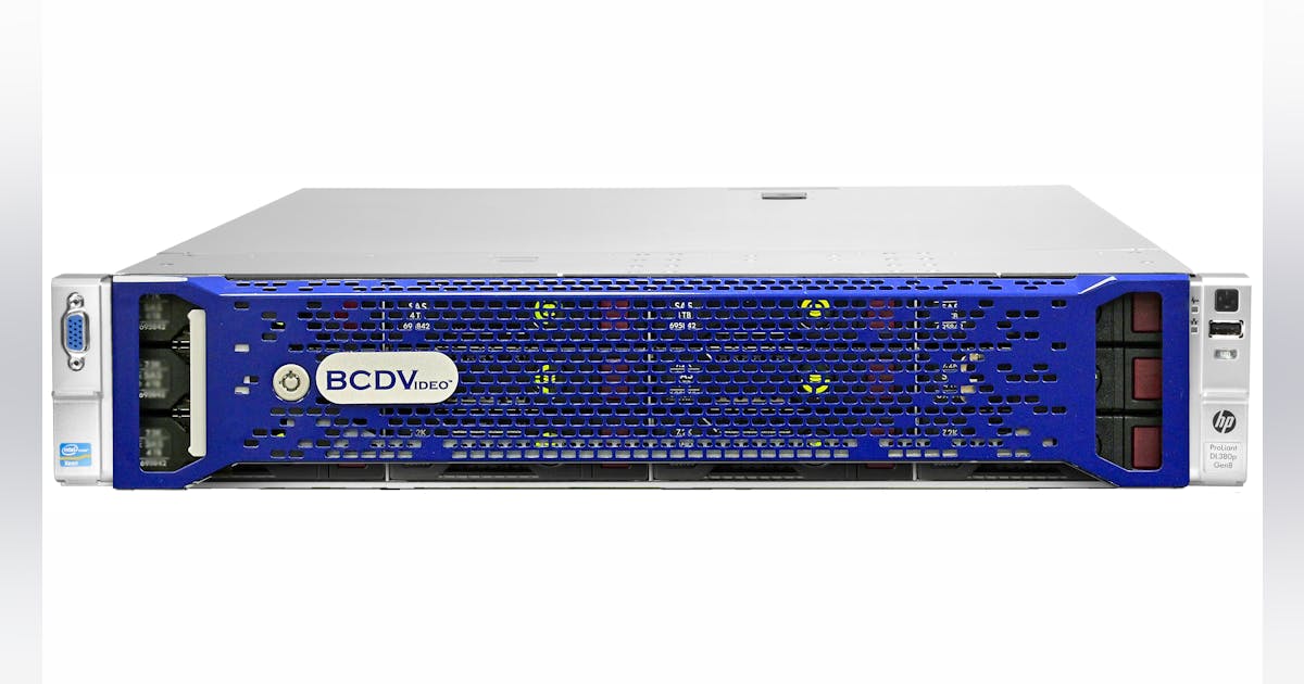 BCDVideo's 84TB Nova Series Video Recording Platform | Security Info Watch