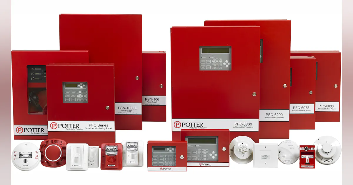 Potter Fire Panel Monitor Module Potter’s PFC-6000 Series Fire Alarm Control Panels | Security Info Watch