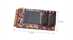 Sensoray&apos;s Model 1012 8-Channel Mini PCI-Express frame grabber.