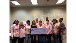 Ackerman Security of Atlanta donated more than $2,000 to the Northside Hospital Cancer Institute benefiting their Breast Care Program. Ackerman Security of Atlanta donated more than $2,000 to the Northside Hospital Cancer Institute benefiting their Breast Care Program.
