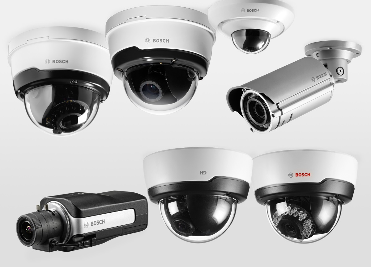 Bosch's new IP 2000, IP 4000 and IP 5000 camera families.