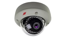 Advanced Technology Video's IPVD2TI vandal dome camera. Advanced Technology Video's IPVD2TI vandal dome camera.