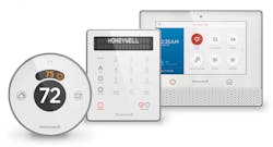 Honeywell's Lyric line began in 2014 with a smart thermostat, and now includes several control panels, sensors and more. Honeywell's Lyric line began in 2014 with a smart thermostat, and now includes several control panels, sensors and more.
