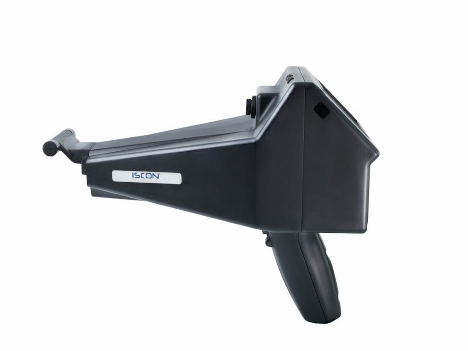 ISCON Imaging&apos;s new FocusScan handheld imager.