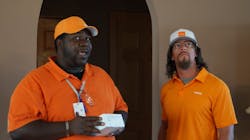 Vivint CEO Todd Pedersen, right, recently donned a disguise to take part in the reality series 'Undercover Boss.' Vivint CEO Todd Pedersen, right, recently donned a disguise to take part in the reality series 'Undercover Boss.'