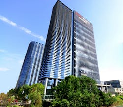 The Hikvision Company Headquarters, Hangzhou, China . The Hikvision Company Headquarters, Hangzhou, China .
