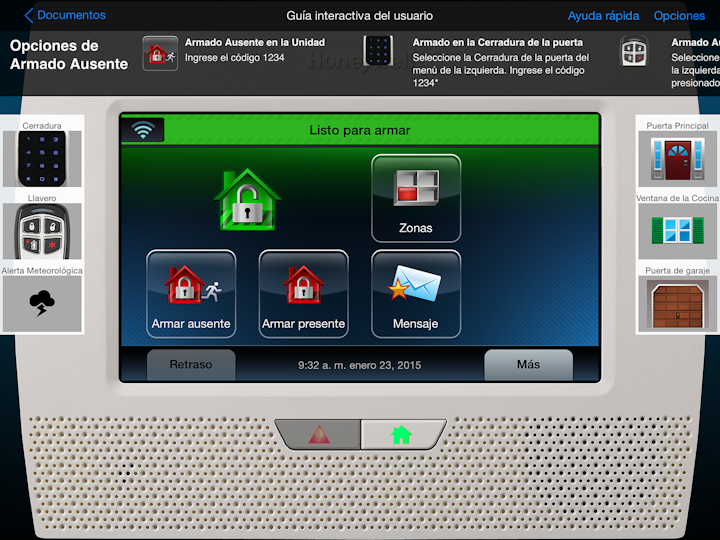 LYNX Touch 5200 and 7000 Multilingual Demo Apps From Honeywell