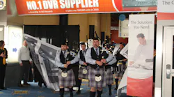 You never know what you'll see at the ISC West opening ceremony.
