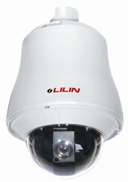 LILIN's new IPS4304E dome camera. LILIN's new IPS4304E dome camera.