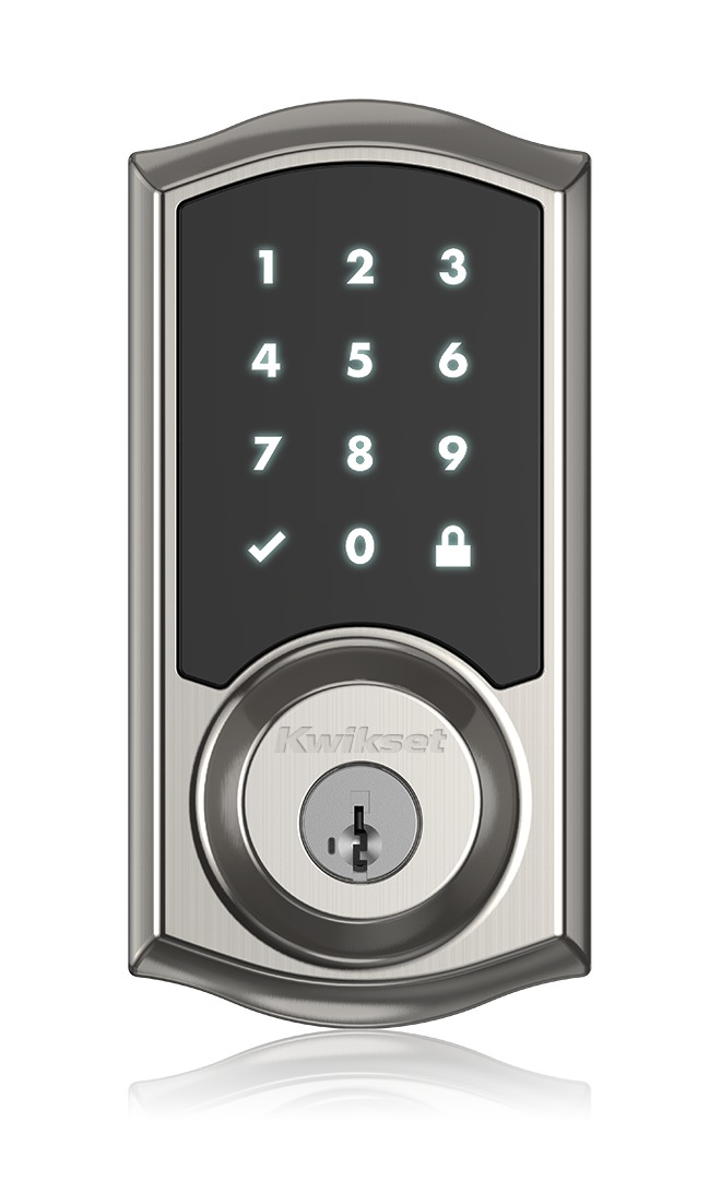 Smart electronic locks, such as Kwikset's SmartCode 916, pictured above, are quickly becoming a significant home selling tool.