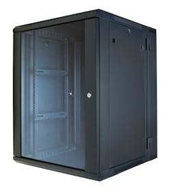 Video Mount Products' new ERWEN-15-E wall rack enclosure. Video Mount Products' new ERWEN-15-E wall rack enclosure.