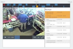 3xLogic’s new video player will sync video with the line items of a receipt. 3xLogic’s new video player will sync video with the line items of a receipt.