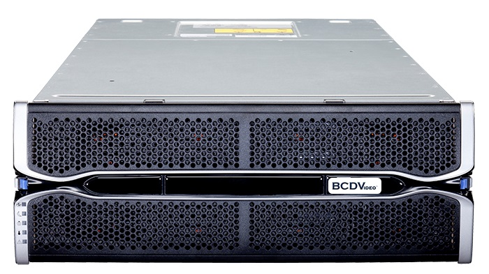 One of BCDVideo's new SuperNova Series SAN storage devices.