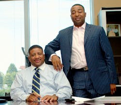 In Oct. 2012, Cris Carter, chairman (right), and John Carter, president (left), of the company known then as Carter Brothers LLC, sold the fire & life safety and commercial portion of their business to Tyco Integrated Security. In Oct. 2012, Cris Carter, chairman (right), and John Carter, president (left), of the company known then as Carter Brothers LLC, sold the fire & life safety and commercial portion of their business to Tyco Integrated Security.