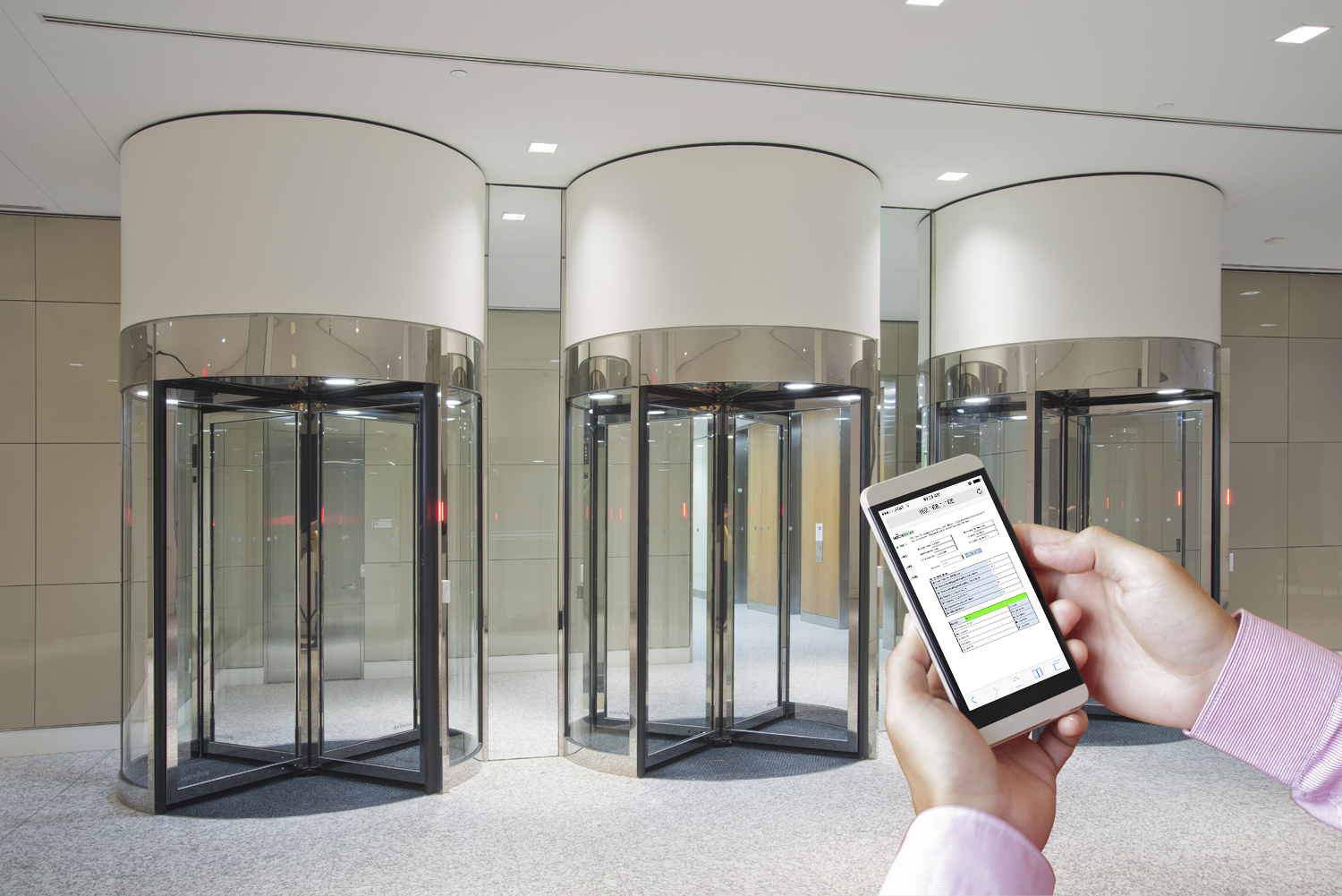 BoonConnect, will be addressable in real time via a web browser and will be a standard feature for both the Tourlock security revolving door and the Circlelock security mantrap portal.